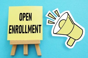 aca open enrollment announcement concept